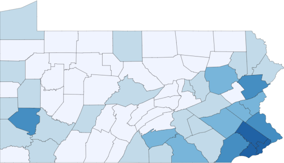 Coronavirus in Pennsylvania (free to read)